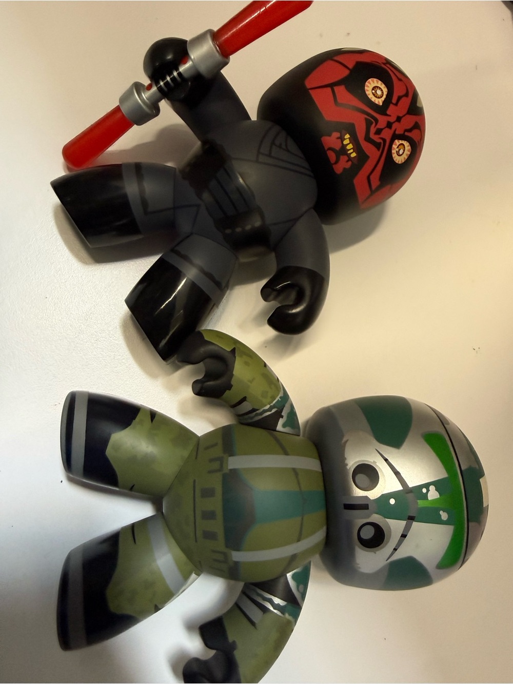 star wars mighty muggs Hasbro Commander Gree (comic con exclusive) darth maul